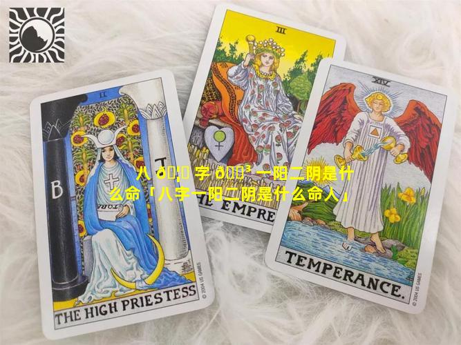 八 🦆 字 🐳 一阳二阴是什么命「八字一阳二阴是什么命人」